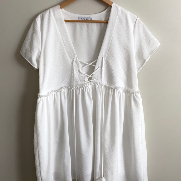 White Summer Dress - Picture 6 of 12